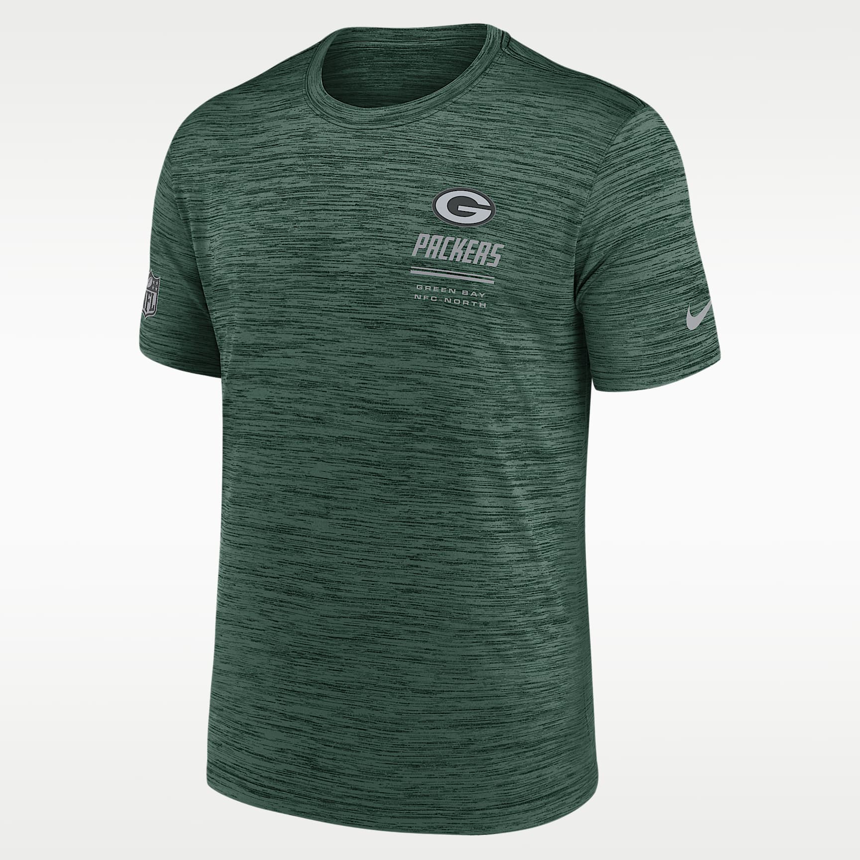Green Bay Packers Sideline Team Issue Velocity Men's Nike Dri-FIT